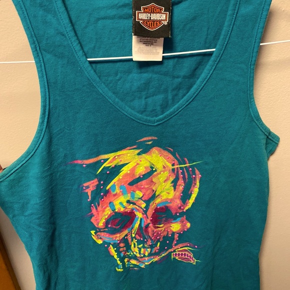 Genuine Harley Davidson Racerback Tank - Picture 1 of 5